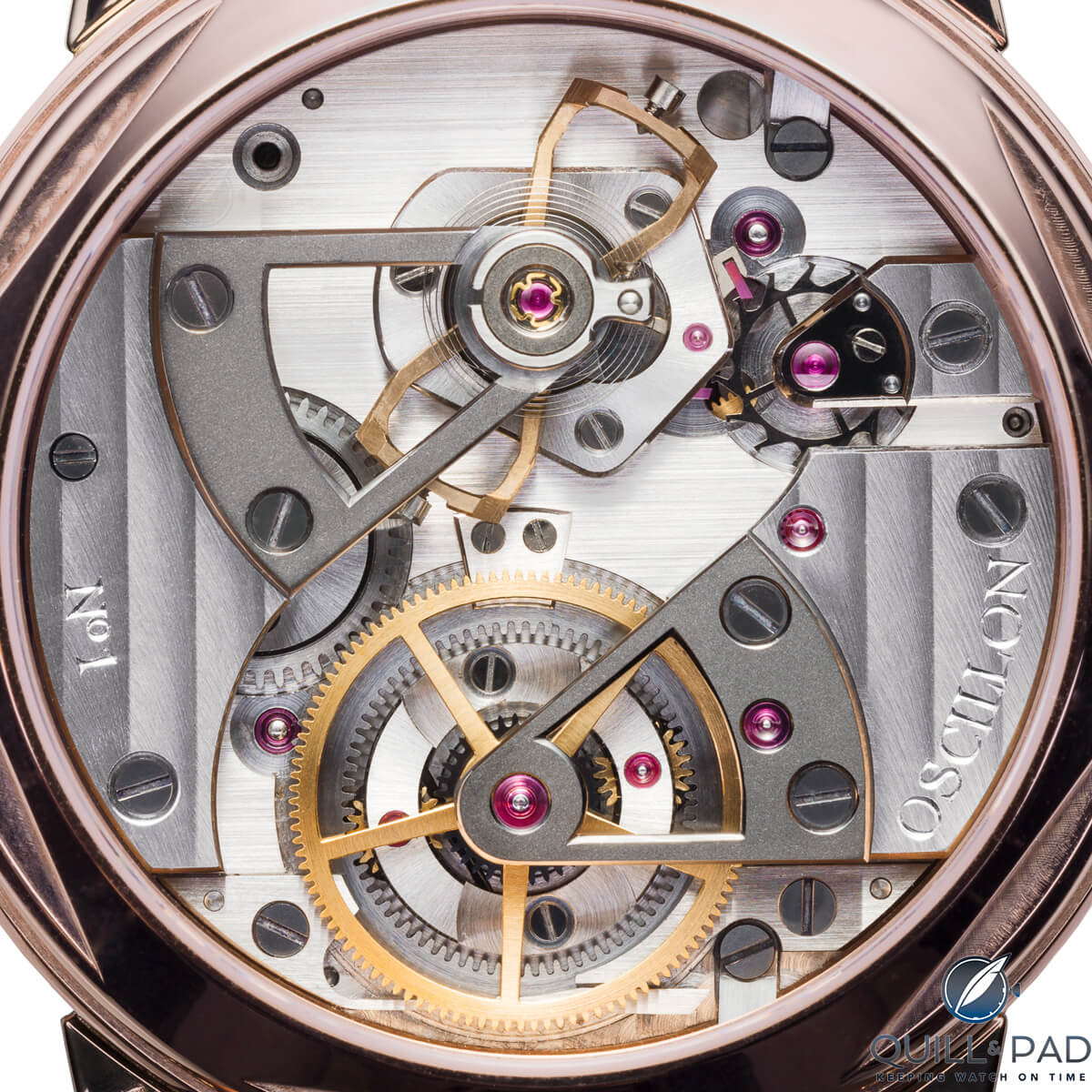 Movement of the Oscillon l’Instant de Vérité showing the distinctive