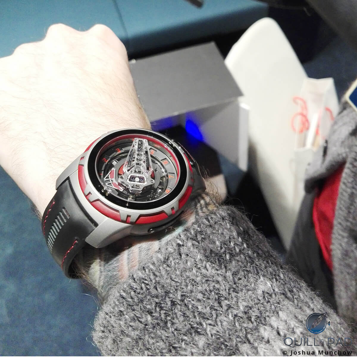 Ulysse Nardin Innovision 2 on the wrist