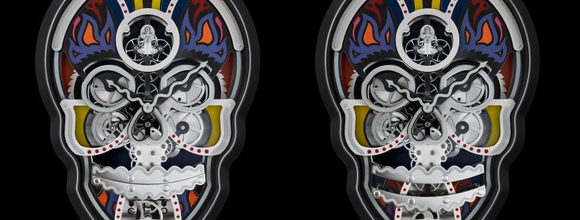 Fiona Krüger Vanitas Color with mouth closed (left) and mouth open