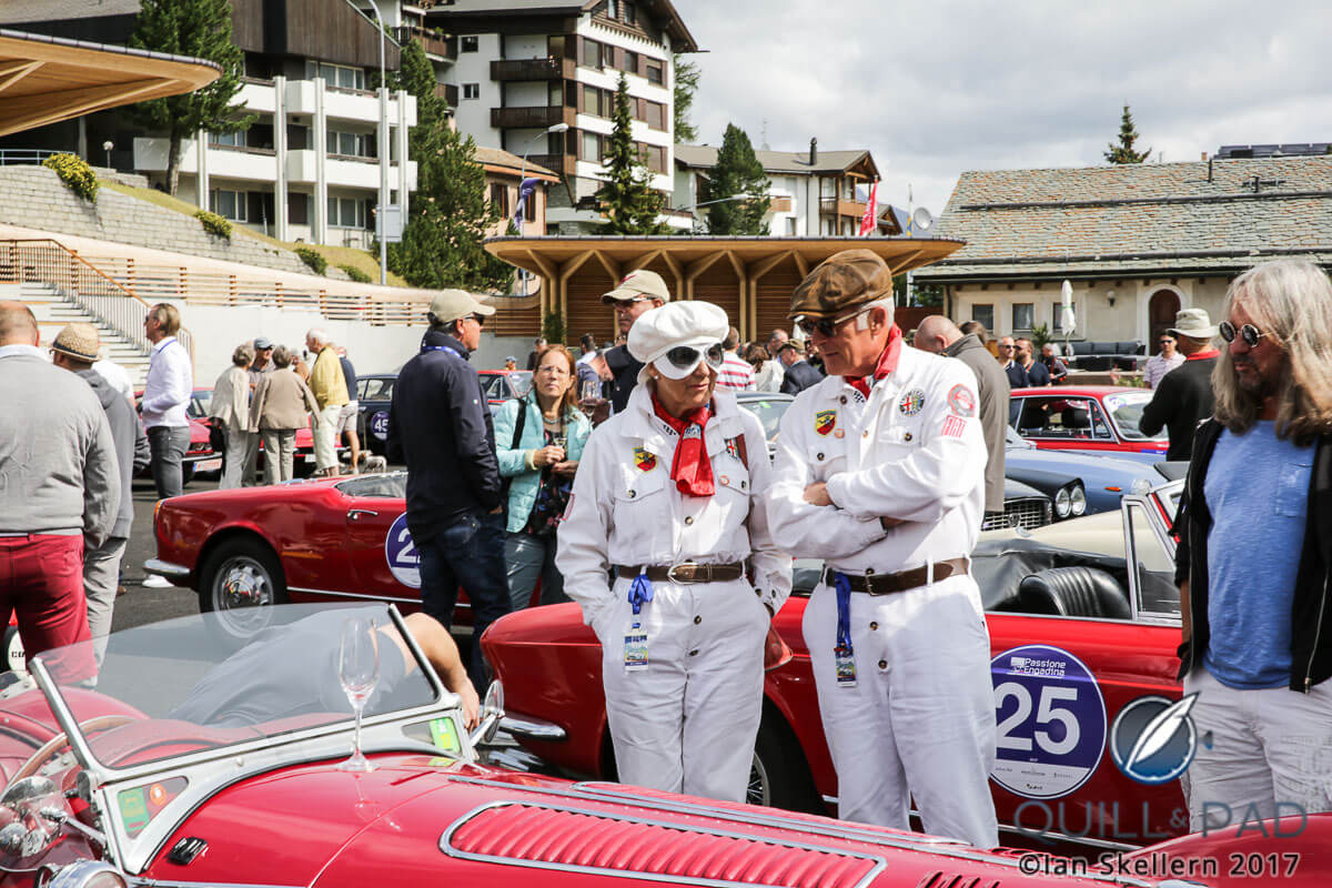Concours d'Elégence Luigino Della Santa 2017 at the Kulm Hotel in St. Moritz