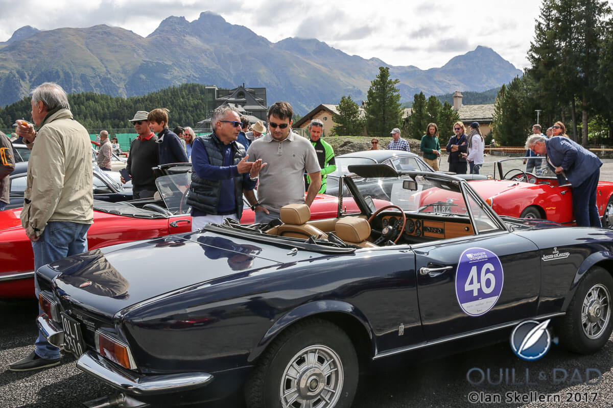 Concours d'Elégence Luigino Della Santa 2017 at the Kulm Hotel in St. Moritz