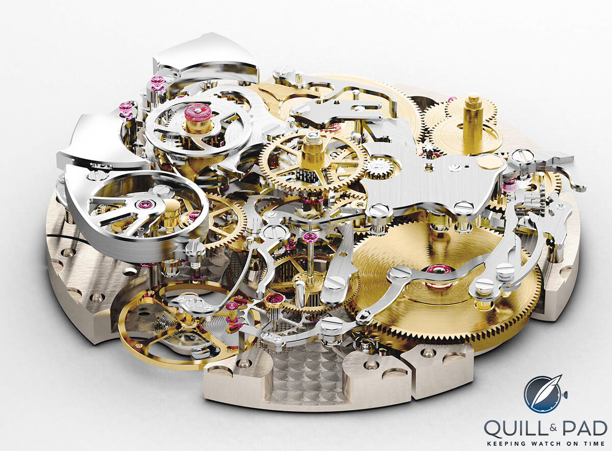 Caliber 08.01-L of the Chopard L.U.C Full Strike minute repeater