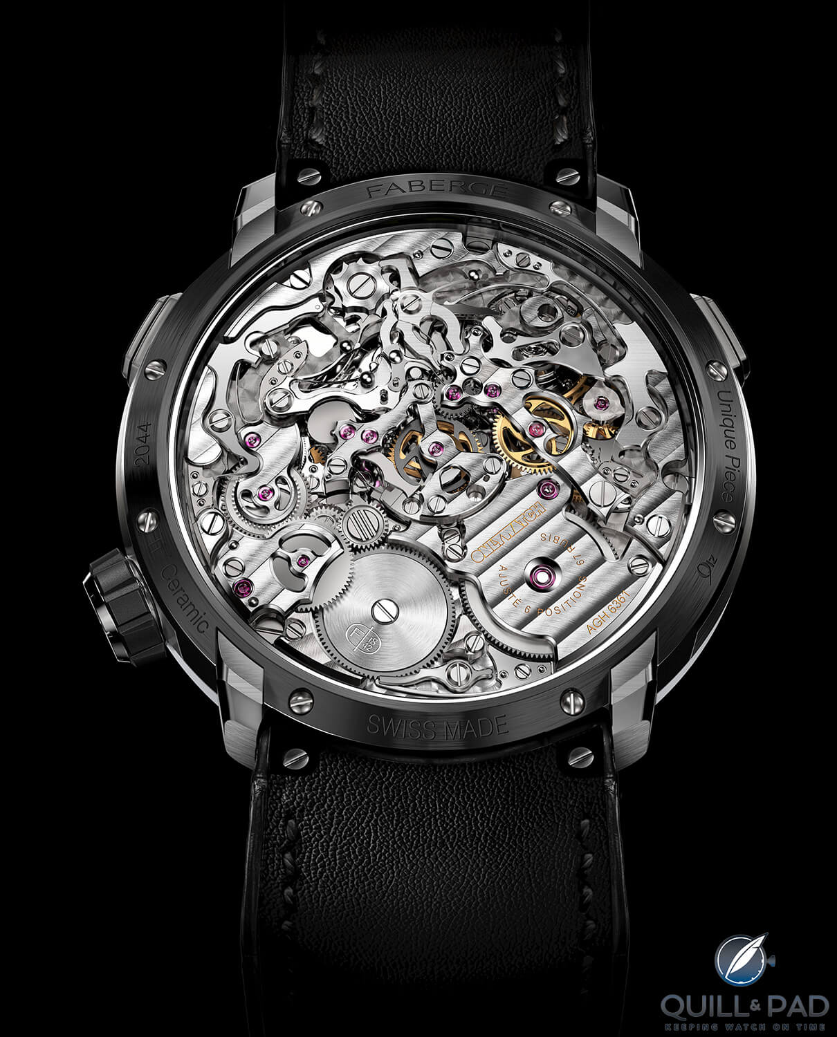 AgenGraphe movement in the Fabergé Visionnaire Chronograph for Only Watch 2017
