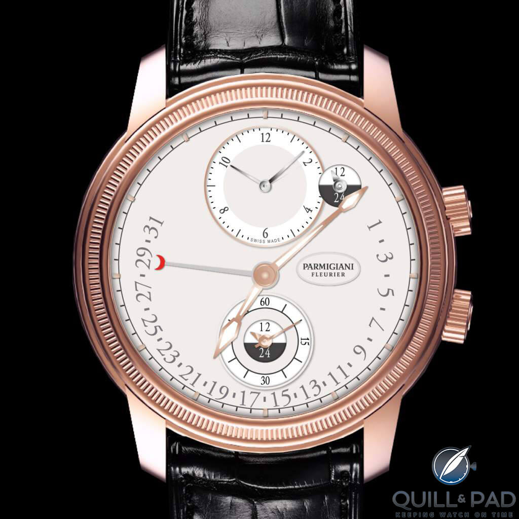 Parmigiani Fleurier Toric Hémisphères Rétrograde