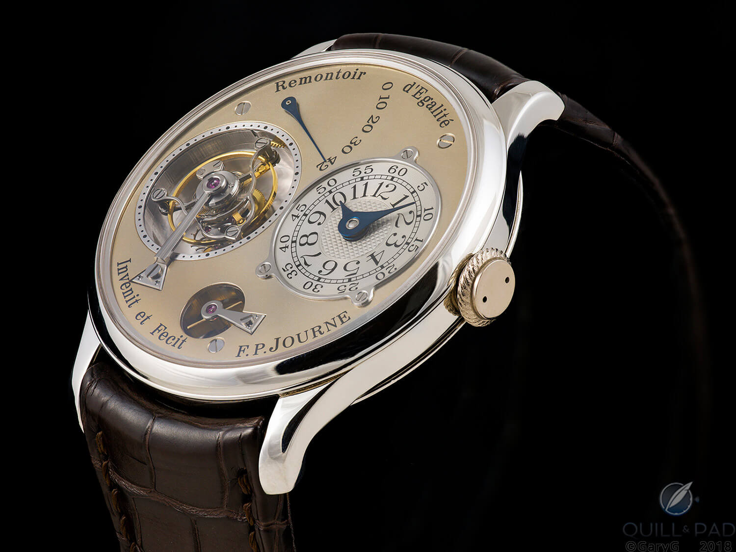 Color and light: F.P. Journe Tourbillon Souverain shot with the Hasselblad X1D