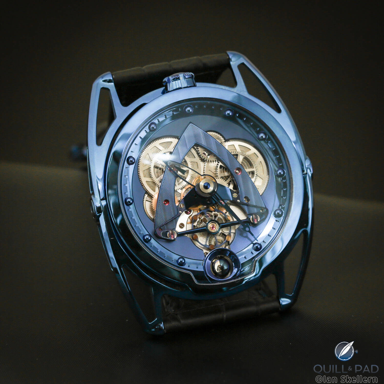 De Bethune Steel Wheels Blue