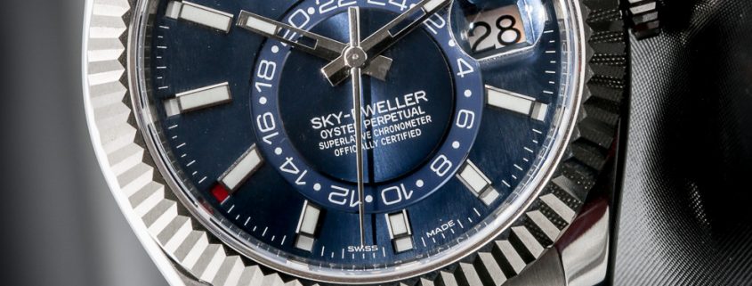 Rolex Sky-Dweller in white gold