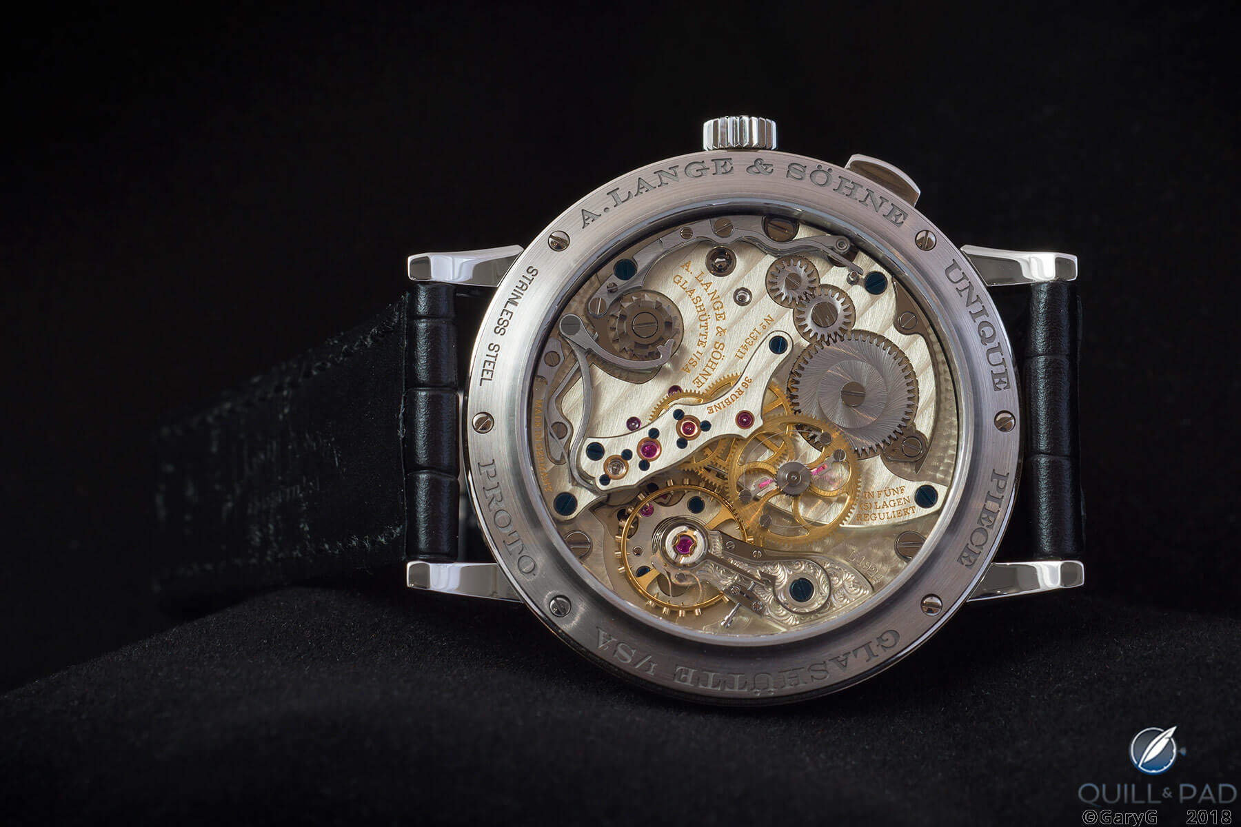 Unique beauty: Homage to Walter Lange, unique piece in stainless steel, prototype