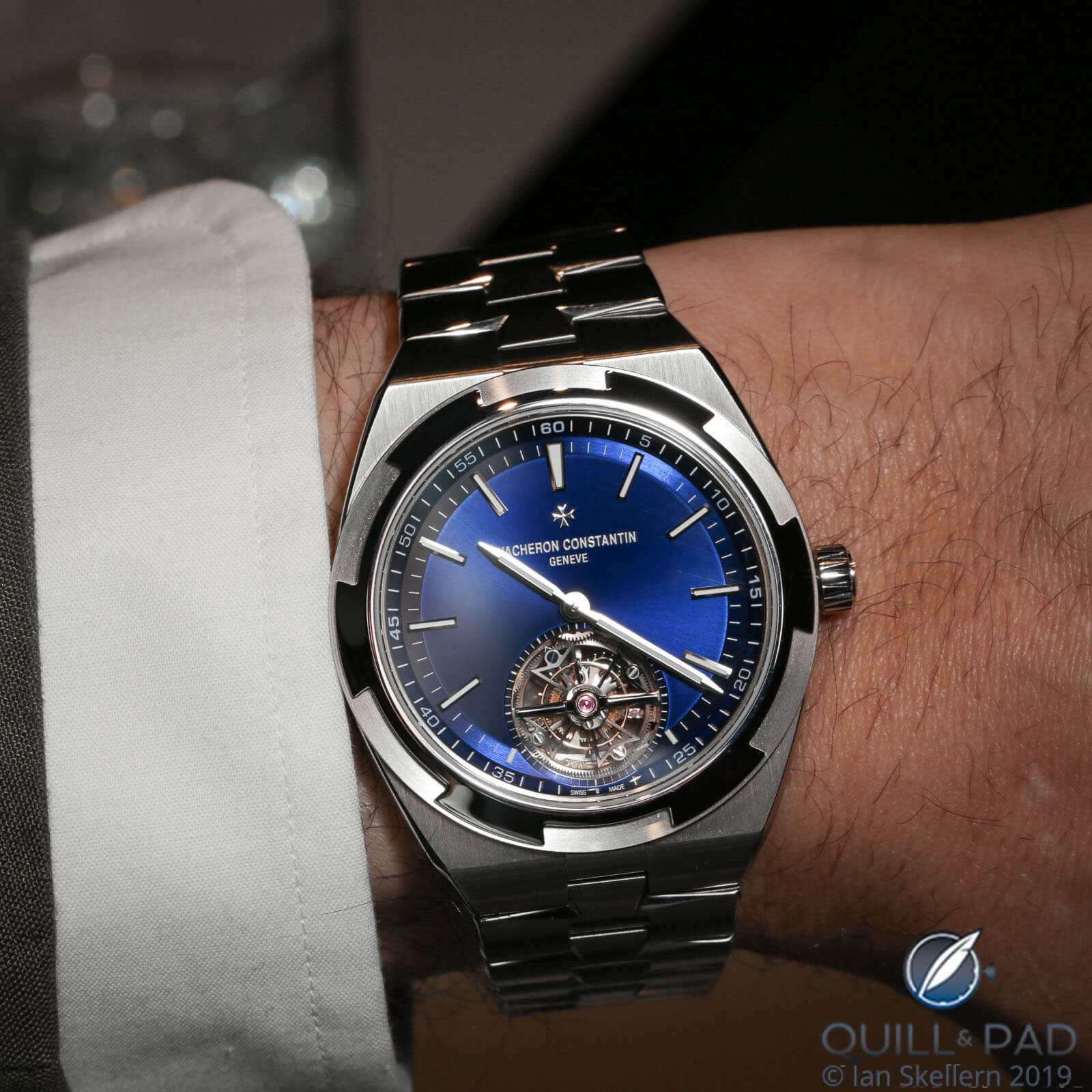 Vacheron Constantin Overseas Tourbillon wristshot