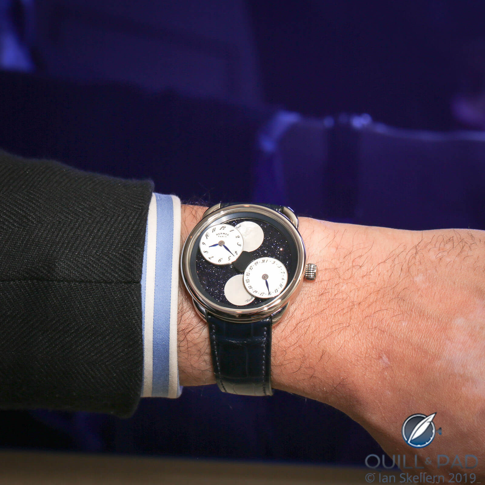 Hermès Arceau L’Heure De La Lune wristshot