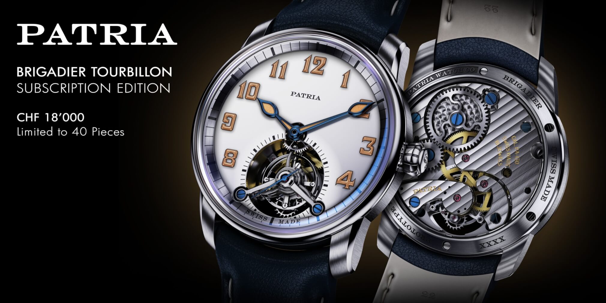 Patria Tourbillon advert